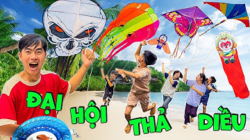 Thái Chuối Thử Thách Thả Diều Bình Dân Vs Cao Cấp - Đại Hội Thả Diều Tuổi Thơ