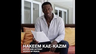 Hakeem Kae-Kazim | Words of Peace