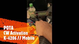 CW POTA Activation - K-4206