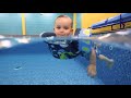 Splash About Products in action during Baby and Toddler Swimming Lesson