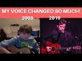 My 10 Year Singing Transformation #10YearChallenge