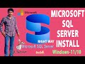 How to Install Microsoft SQL Server On Windows 11