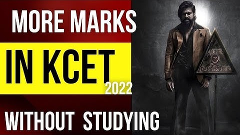 HOW TO EASILY  GET MORE MARKS IN KCET  MATHS   2022  WITHOUT STUDYING#kcet#exam@ourkarnataka16