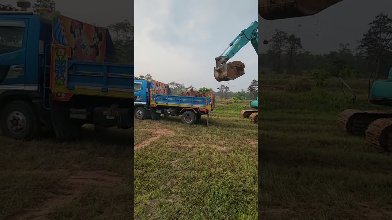 จารชายขับแบคโฮก็ฝีมือเหมือนกันเดนิ