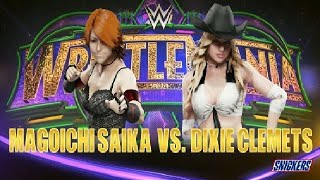 Magoichi Saika [Sengoku Basara] vs. Dixie Clemets [The Rumble Roses] ★ WWE 2K19 ★