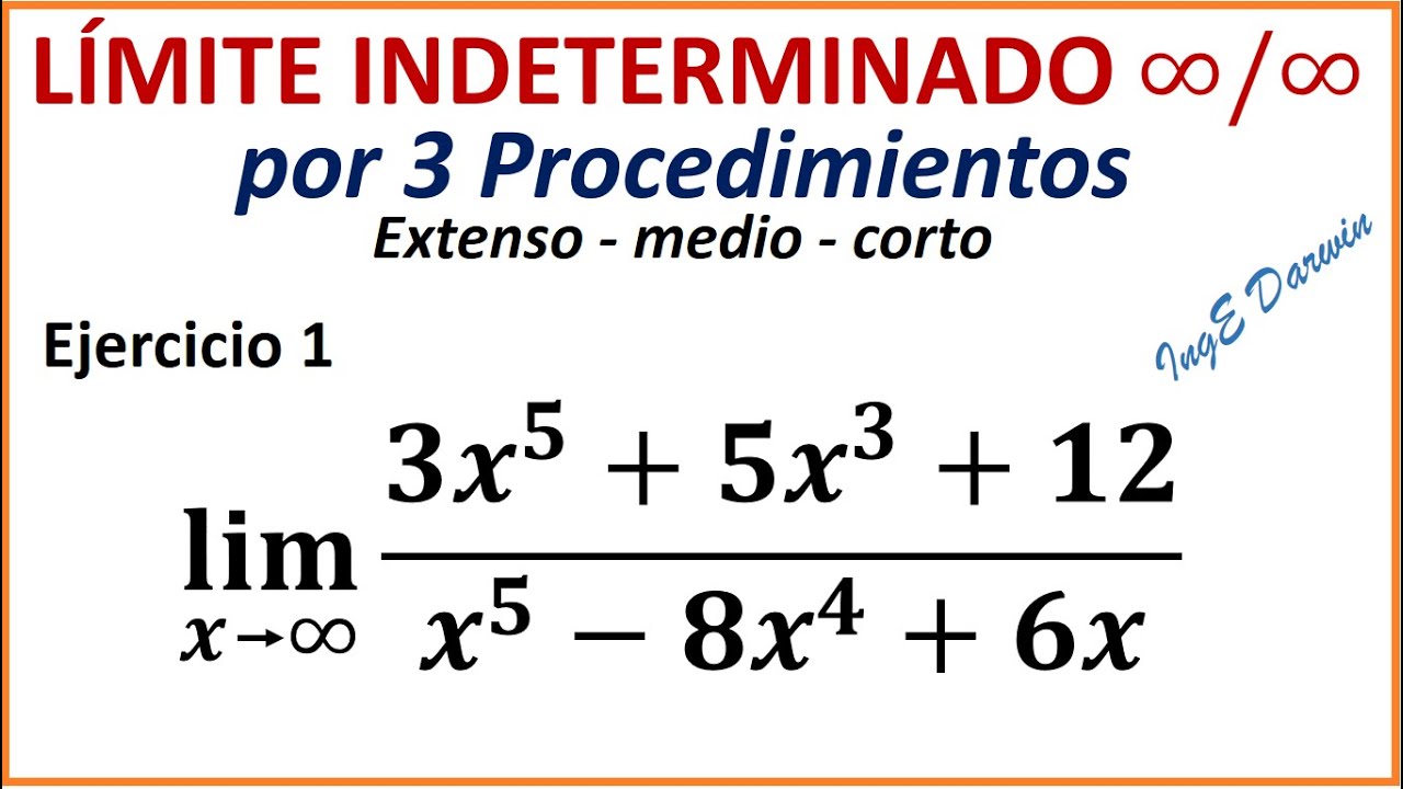 Limites Indeterminados Ejemplos Resueltos Ejemplo Sencillo | My XXX Hot ...