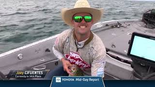 2023 Bassmaster Elite at St. Lawrence River, NY - Toyota Mid Day Report - Day 1