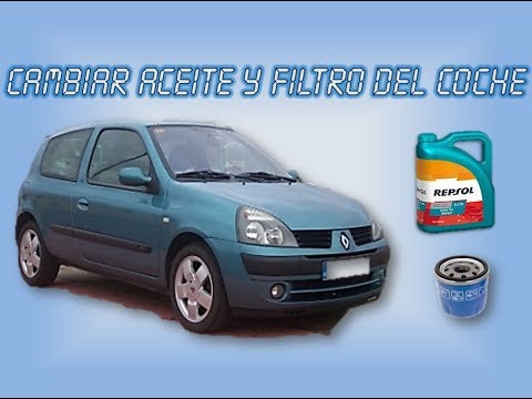 Cambiar el aceite y el filtro de aceite del coche - Como cambiar el aceite y el filtro del coche.