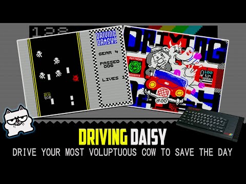 WHAT WE WANT × Geek Field DRIVING DAISY - new for the ZX Spectrum in 2024 we use a