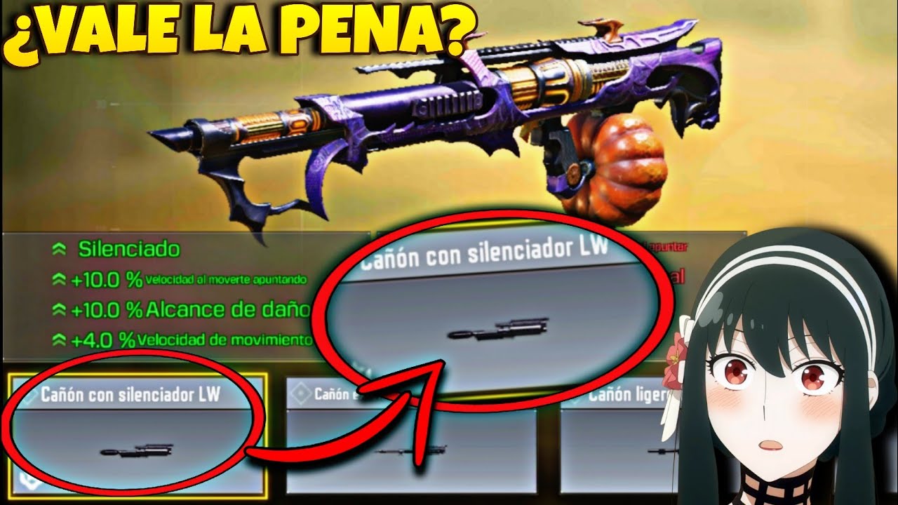 El Cañón Especial de la UL736 (Cañón Con Silenciador LW) [COD Mobile]