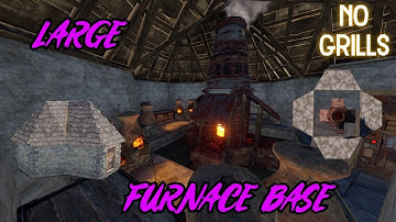 Rust Furnace Base Design - Rust Building 2021 (NO GRILLS)
