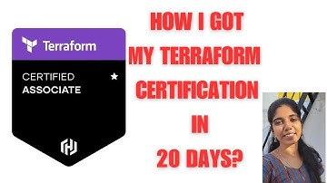 How I got my terraform certification in 20 days? Explained in Tamil