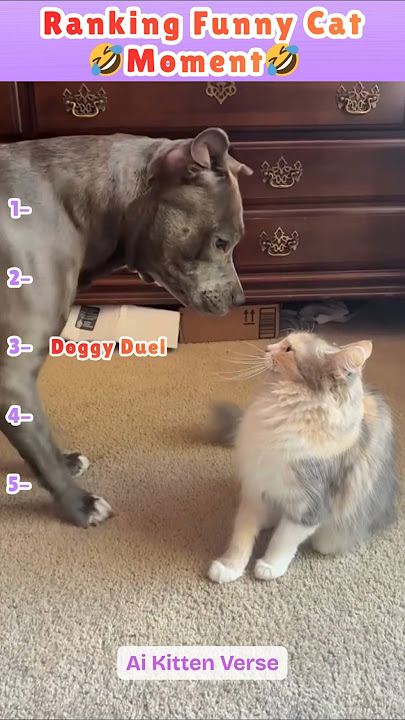 Ranking Funny Cat Moment 🤣 120 #cat #trending #shortscat