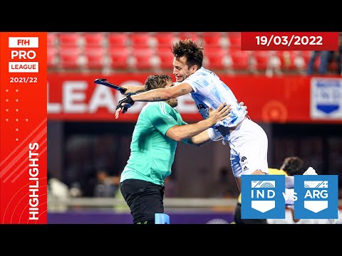 FIH Hockey Pro League Season 3: India vs Argentina (Men), Highlights - Game 1