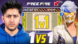 PLAYING 1 VS 1 AGAINST RUDE PLAYER IN FREE FIRE 😡 screenshot 2