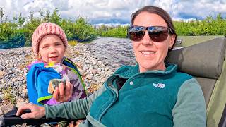 Rainy Alaska Summer RV Fishing Trip - Searching for Sunshine