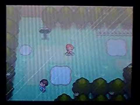 ポケットモンスターダイヤモンドパール 212番道路 豪雨 Route 212 Heavyrain Youtube