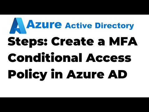 Video: Ist Conditional Access MFA?