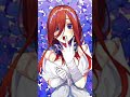 [五等分の花嫁]ウェディング姿