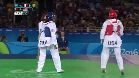 Women's over 76kg bronze match |Taekwondo |Rio 2016 |SABC - DayDayNews