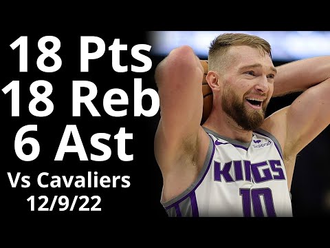 Domantas Sabonis 18 Pts 18 Reb 6 Ast vs Cavaliers Highlights