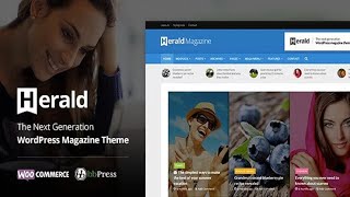 Herald – Newspaper & News Portal WordPress Theme screenshot 5