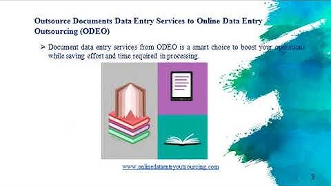 Documents Data Entry Services, India | Online Data Entry Outsourcing (ODEO)