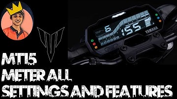 | mt15 meter console details | Mt15 Meter all features|#mt15