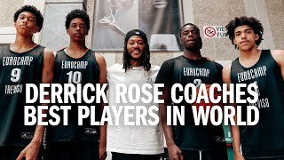 Derrick Rose Mentors The Next Generation At Adidas Eurocamp