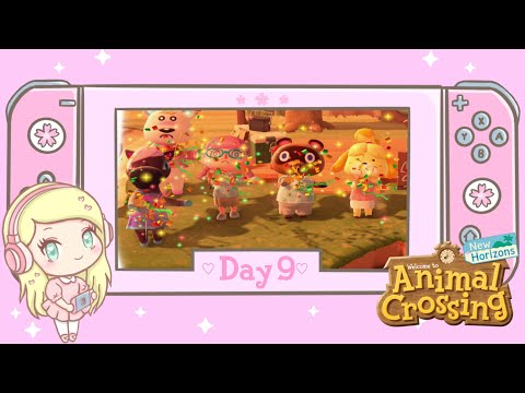 Our Campsite Is Complete!♡ | Animal Crossing New Horizons Playthrough Day 9🏝️
