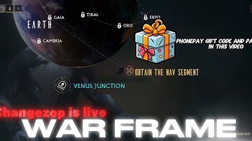 War frame Mission - Obtain The Nav Segment 