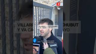 Villarruel llegó a Chubut y va camino a Río Mayo para celebrar el 90º aniversario de la localidad