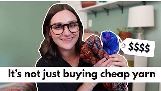 FRUGAL KNITTING: 12 tips to save money & buy intentionally | Knit & chat
