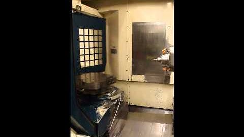 Online Auction Kiwa KNH400 Horizontal Machining Center