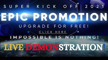 🔴LIVE PROMO DEMONSTRATION! & RESIDUAL PAYMENT