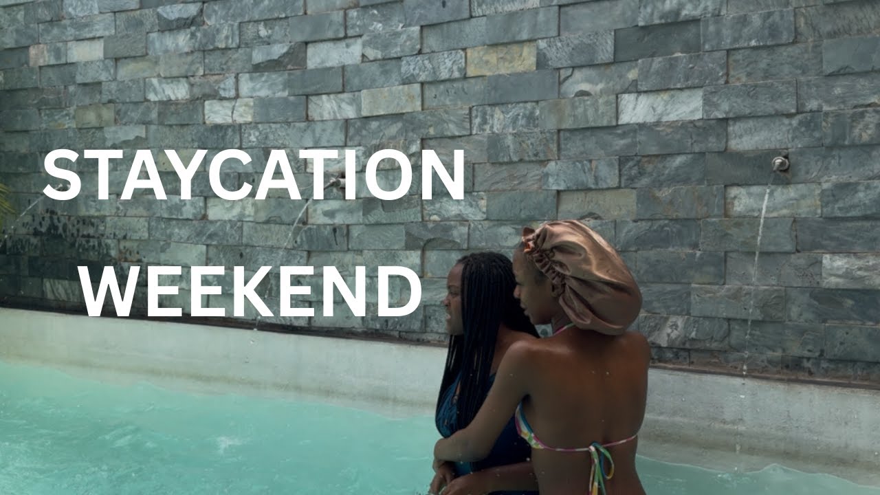 FIRST YOUTUBE VIDEO | Staycation weekend + Eddy's birthday