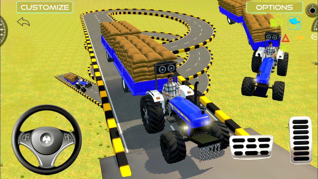 New Holland Tractor ka Weight Pulling Competition me Performance💥