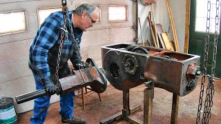 Reassembling the Farmall MD Differential and Rear Axles