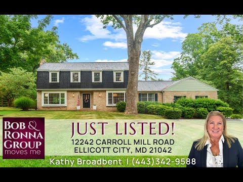 12242 Carroll Mill Road, Ellicott City, MD home video tour