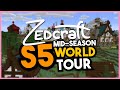 Zedcraft Mid-S5 World Tour Part 2 | Minecraft Zedcraft Server S5