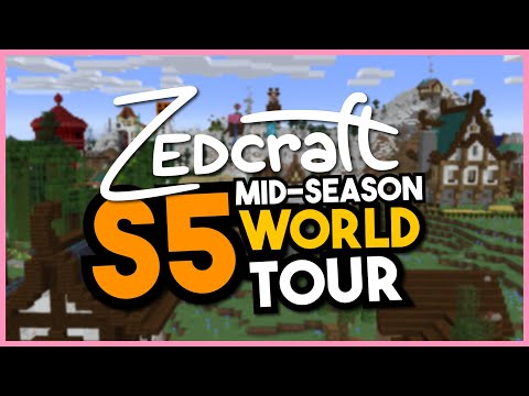 Zedcraft Mid-S5 World Tour Part 2 | Minecraft Zedcraft Server S5