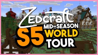 Zedcraft Mid-S5 World Tour Part 2 | Minecraft Zedcraft Server S5