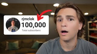 I hit 100k subs without posting a single video