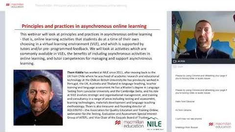 Principles and practices in asynchronous online learning