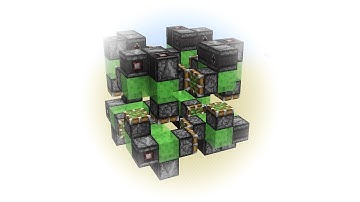 6-Way Flying Machine in Minecraft