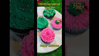 Christmas special cupcake recipe | कप केक रेसिपी | cupcake christmascakefood viral shortvideo