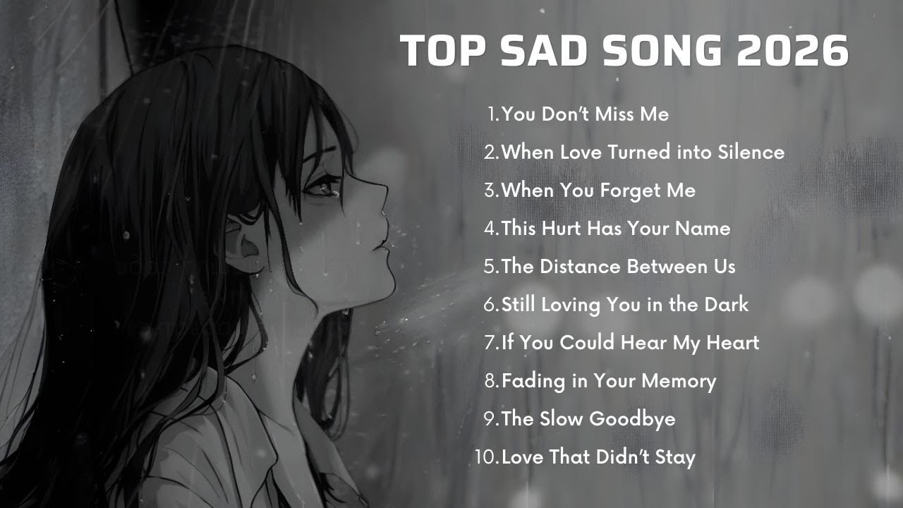 Broken Hearts Playlist - Slowed Sad Love Songs that make you cry - YouTube