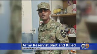Army Reservist Fatally Shot In San Bernardino, Police Searching For Suspect