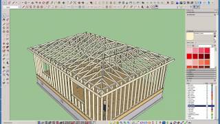 Celebrity Medeek Truss Plugin Tutorial 5 - Hip Truss Sets Profile