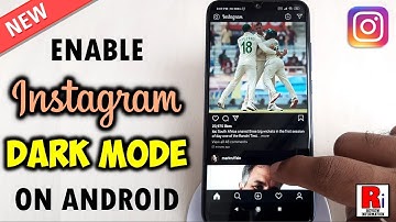 How To Enable Instagram Dark Mode For Android *New Feature*